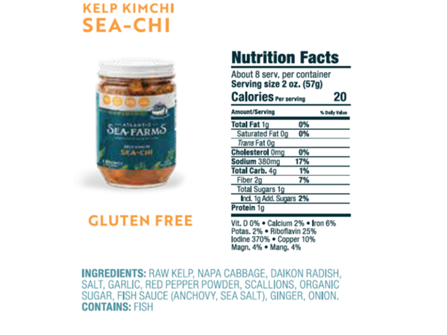 Kelp Kimchi Sea-Chi
